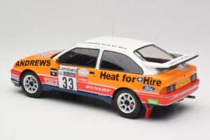 Ford Sierra RS Cosworth #33 R. Brookes RAC Rally 1989 IXO 1:18 18RMC115 Metal - imagem 5 de 6