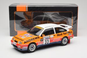 Ford Sierra RS Cosworth #33 R. Brookes RAC Rally 1989 IXO 1:18 18RMC115 Metal - imagem 6 de 6