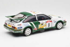 Ford Sierra RS Cosworth #8 D. Auriol / B. Occelli Rally Tour de Corse 1988 AUTOart 1:18 88812 Metal - imagem 3 de 8