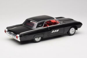 Ford Thunderbird Preto Anson 1:18 30344 Metal - imagem 3 de 8