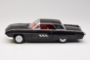 Ford Thunderbird Preto Anson 1:18 30344 Metal - imagem 4 de 8