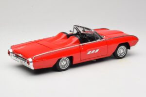 Ford Thunderbird Cabriolet Vermelho Anson 1:18 30334 Metal - imagem 3 de 8