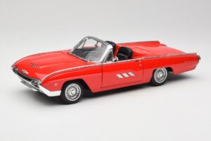 Ford Thunderbird Cabriolet Vermelho Anson 1:18 30334 Metal