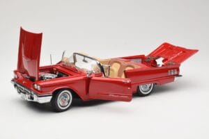 Ford Thunderbird Cabriolet Vermelho Sun Star 1:18 4311 Metal - imagem 2 de 8