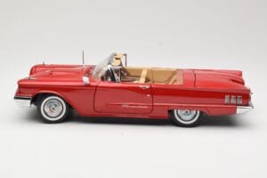 Ford Thunderbird Cabriolet Vermelho Sun Star 1:18 4311 Metal - imagem 4 de 8