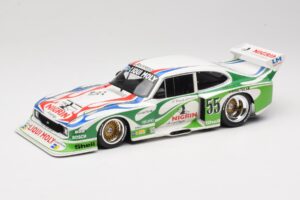 Ford Zakspeed Capri Turbo Group 5 Nigrin #55 M. Winkelhock DRM 1981 Minichamps 1:18 100818555 Metal