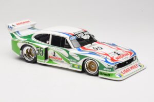 Ford Zakspeed Capri Turbo Group 5 Nigrin #55 M. Winkelhock DRM 1981 Minichamps 1:18 100818555 Metal - imagem 6 de 8