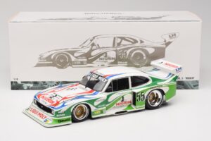 Ford Zakspeed Capri Turbo Group 5 Nigrin #55 M. Winkelhock DRM 1981 Minichamps 1:18 100818555 Metal - imagem 8 de 8