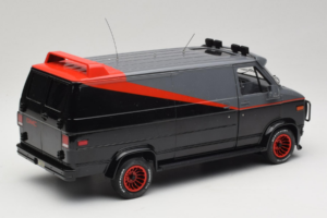GMC Vandura A-Team Van Hot Wheels 1:18 V7439 Metal - imagem 3 de 8