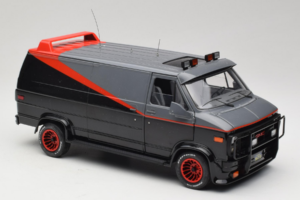 GMC Vandura A-Team Van Hot Wheels 1:18 V7439 Metal - imagem 6 de 8