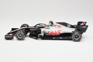 Haas VF-20 #50 M. Schumacher FP1 Abu Dhabi GP 2020 Minichamps 1:18 110201750 Metal - imagem 3 de 6