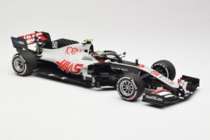 Haas VF-20 #50 M. Schumacher FP1 Abu Dhabi GP 2020 Minichamps 1:18 110201750 Metal - imagem 4 de 6