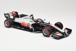 Haas VF-20 #8 R. Grosjean Bahrain GP 2020 Minichamps 1:18 110201508 Metal - imagem 4 de 6