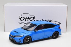 Honda Civic FK8 Type R Boost Azul Pérola Otto 1:18 OT1093 Resina - imagem 6 de 6