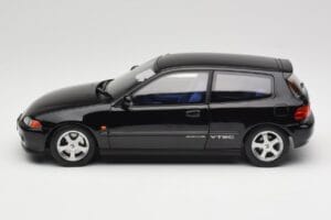Honda Civic SiR II EG6 VTEC Preto LCD 1:18 LCD18018-BL Metal - imagem 4 de 9