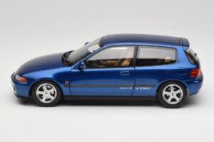 Honda Civic SiR II EG6 VTEC Azul LCD 1:18 LCD18018-BU Metal - imagem 4 de 9