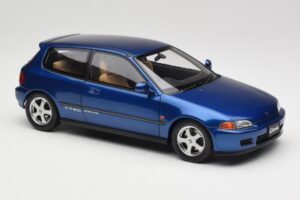 Honda Civic SiR II EG6 VTEC Azul LCD 1:18 LCD18018-BU Metal - imagem 6 de 9