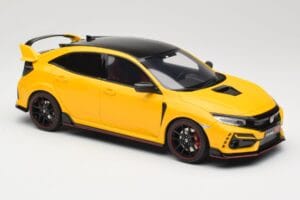 Honda Civic Type R FK8 Euro Spec Amarelo Otto 1:18 OT1111 Resina - imagem 4 de 6