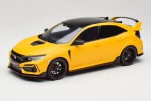 Honda Civic Type R FK8 Euro Spec Amarelo Otto 1:18 OT1111 Resina