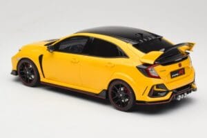 Honda Civic Type R FK8 Euro Spec Amarelo Otto 1:18 OT1111 Resina - imagem 5 de 6