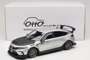 Honda Civic Type R FL5 Mugen Matte Silver Otto 1:18 OT1133 Resina - imagem 6 de 6