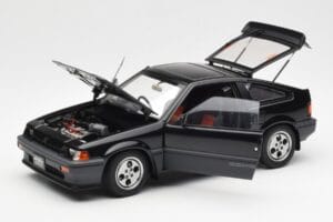 Honda CR-X Si Ballade Sport Preto AUTOart 1:18 73261 Metal - imagem 2 de 8