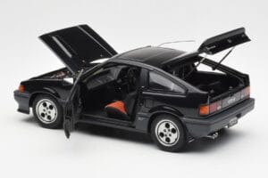 Honda CR-X Si Ballade Sport Preto AUTOart 1:18 73261 Metal - imagem 5 de 8