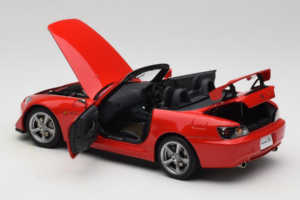 Honda S2000 AP2 Type S New Formula Red MotorHelix 1:18 M85112 Metal - imagem 6 de 9
