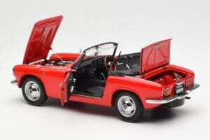 Honda S800 Roadster Vermelho AUTOart 1:18 73276 Metal - imagem 5 de 8