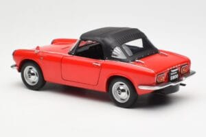 Honda S800 Roadster Vermelho AUTOart 1:18 73276 Metal - imagem 7 de 8