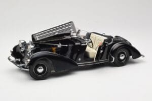 Horch 855 Roadster Preto Sun Star 1:18 2401 Metal - imagem 2 de 8
