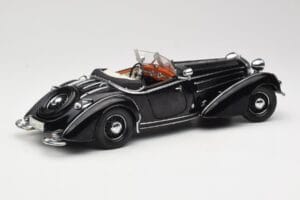Horch 855 Roadster Preto Sun Star 1:18 2401 Metal - imagem 3 de 8