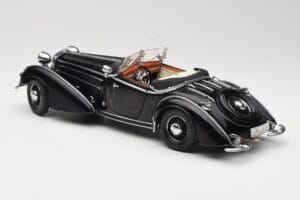 Horch 855 Roadster Preto Sun Star 1:18 2401 Metal - imagem 7 de 8