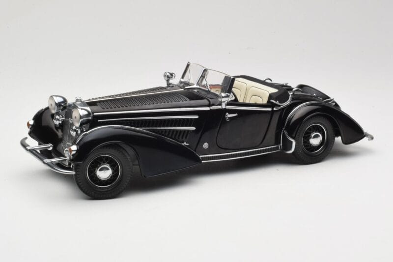 Horch 855 Roadster Preto Sun Star 1:18 2401 Metal