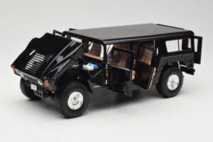 Hummer H1 Hard Top Preto Exoto 1:18 01803 Metal - imagem 2 de 8