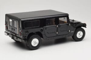 Hummer H1 Hard Top Preto Exoto 1:18 01803 Metal - imagem 3 de 8
