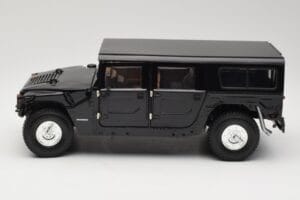 Hummer H1 Hard Top Preto Exoto 1:18 01803 Metal - imagem 4 de 8