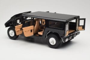 Hummer H1 Hard Top Preto Exoto 1:18 01803 Metal - imagem 5 de 8