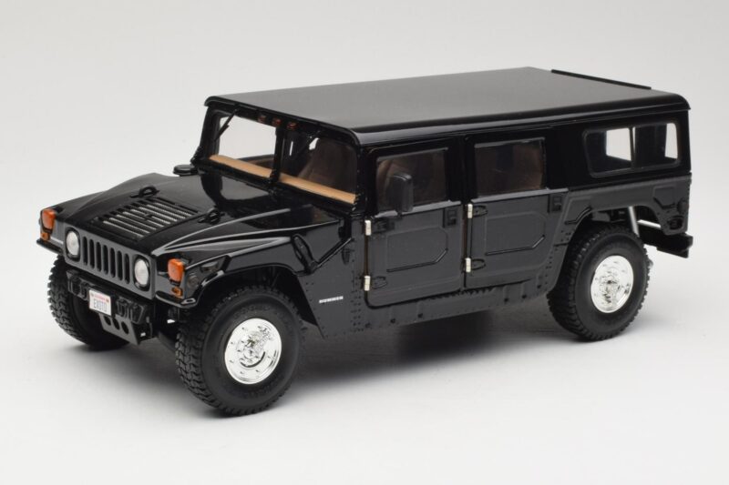 Hummer H1 Hard Top Preto Exoto 1:18 01803 Metal