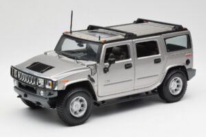 Hummer H2 Prata Maisto 1:18 7449569 Metal