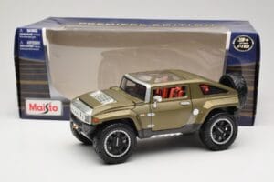 Hummer HX Concept Verde Maisto 1:18 36171 Metal - imagem 8 de 8