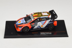 Hyundai i20 N Rally1 #1 T. Neuville / M. Wydaeghe Rally Monte Carlo 2025 IXO 1:43 RAM973C Metal