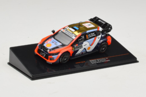 Hyundai i20 N Rally1 #8 O. Tanak / M. Jarveoja Rally Monte Carlo 2025 IXO 1:43 RAM973B Metal - imagem 2 de 5
