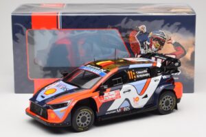 Hyundai i20 N Rally1 #11 Hyundai Shell Mobis WRT T. Neuville / M. Wydaeghe Rally Poland 2024 IXO 1:18 18RMC214 Metal - imagem 6 de 6