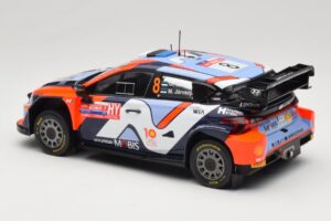 Hyundai i20 N Rally1 #8 Hyundai Shell Mobis WRT O. Tanak / M. Jarveoja Rally Chile 2024 IXO 1:18 18RMC223 Metal - imagem 5 de 6