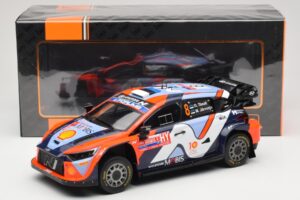 Hyundai i20 N Rally1 #8 Hyundai Shell Mobis WRT O. Tanak / M. Jarveoja Rally Chile 2024 IXO 1:18 18RMC223 Metal - imagem 6 de 6