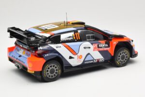 Hyundai i20 N Rally1 WRC Hybrid #11 T. Neuville / M. Wydaeghe Safari Rally Kenya 2024 IXO 1:18 18RMC208 Metal - imagem 2 de 6