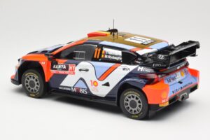 Hyundai i20 N Rally1 WRC Hybrid #11 T. Neuville / M. Wydaeghe Safari Rally Kenya 2024 IXO 1:18 18RMC208 Metal - imagem 5 de 6