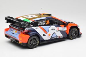 Hyundai i20 N Rally1 #11 T. Neuville / M. Wydaeghe Rally Croatia 2024 IXO 1:18 18RMC203 Metal - imagem 2 de 6