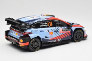 Hyundai i20 N Rally1 WRC #11 T. Neuville / M. Wydaeghe Rally Monte Carlo Winner 2024 IXO 1:18 18RMC194 Metal - imagem 2 de 6